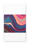 Blue Berry Abstract Canvas Stretched, 0.75"