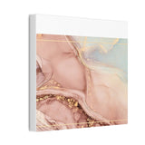 Mauve Abstract Canvas Stretched, 0.75"