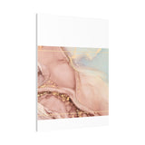 Mauve Abstract Canvas Stretched, 0.75"