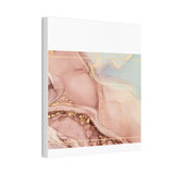 Mauve Abstract Canvas Stretched, 0.75"