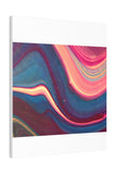 Blue Berry Abstract Canvas Stretched, 0.75"