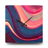 Blue Berry Abstract Acrylic Wall Clock