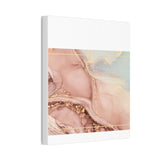 Mauve Abstract Canvas Stretched, 0.75"