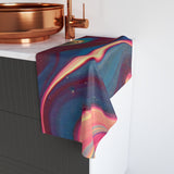 Blue Berry Abstract Hand Towel