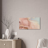 Mauve Abstract Canvas Stretched, 0.75"