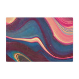 Blue Berry Abstract Microfiber Blanket