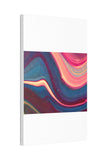 Blue Berry Abstract Canvas Stretched, 0.75"