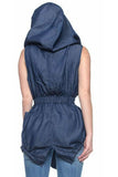 Denim Wrap Vest