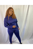 Perfect Puff 2 Jogger Set - Blue